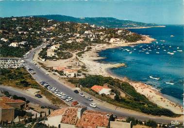 CPSM FRANCE 83 " Ramatuelle, Vue générale et la plage".