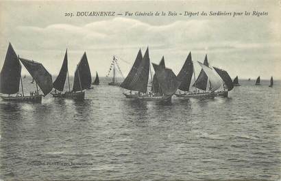 CPA FRANCE 29 "Douarnenez, Vue générale de la baie".