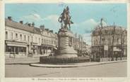 59 Nord CPA FRANCE 59 " Denain, Place de la Liberté,, Statue de Villars".