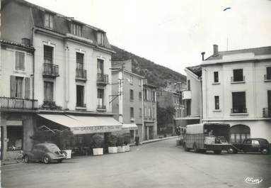 CPSM FRANCE 09 " Lavelanet, Place Albert Gabarrou et Route de Belesta'".