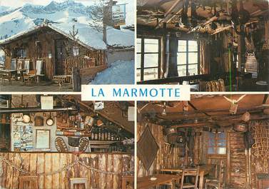 CPSM FRANCE 05 "St Veran, Café La Marmotte".