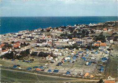 CPSM FRANCE 50 " Coutainville, Vue aérienne le Camping des Mouettes".