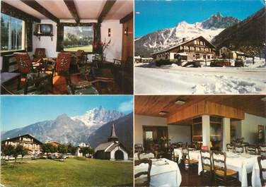 CPSM FRANCE 74 " Chamonix-Les-Praz, Chalet Hôtel Les Rhododendrons".