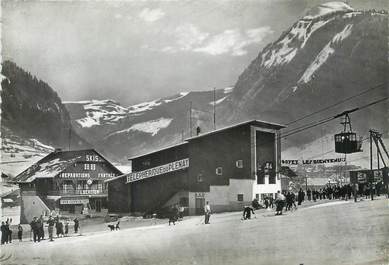 CPSM FRANCE 74 " Morzine, Gare inférieur du téléphérique".