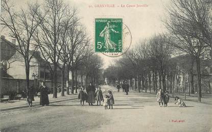 CPA FRANCE 50 "Granville, le Cours Jonville"