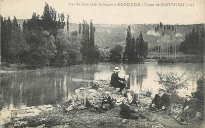 CPA FRANCE 46 " Copeyre, Bords de la Dordogne, cirque de Montvalent".