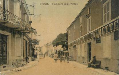 CPA FRANCE 46 " Gramat, Faubourg St Pierre".