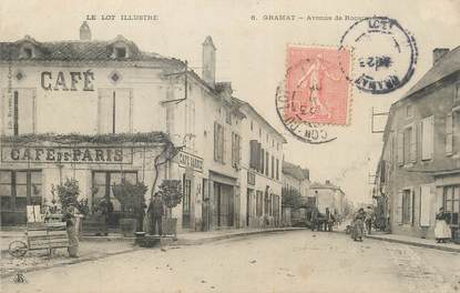 CPA FRANCE 46 " Gramat, Avenue de Rocamadour".