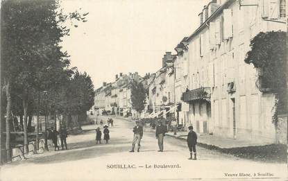 CPA FRANCE 46 "Souillac, Le boulevard".