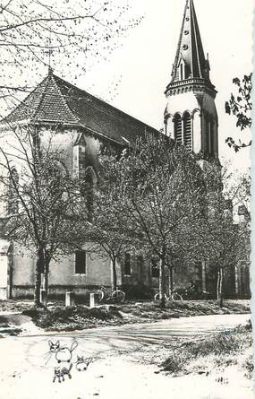 CPSM FRANCE 47 "Barbaste, L'église".