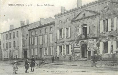 CPA FRANCE 47 " Casteljaloux, Caserne Sadi Carnot".