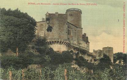 CPA FRANCE 47 " Duras, Ancien château des Ducs de Duras".