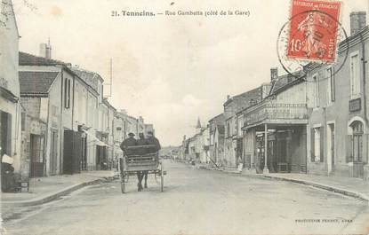 CPA FRANCE 47 "Tonneins, Rue Gambetta".