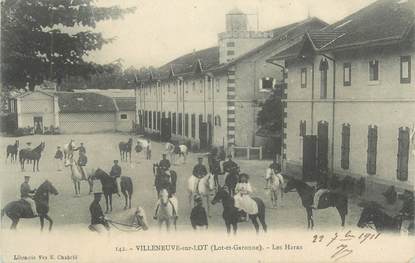 CPA FRANCE 47 " Villeneuve sur Lot, Les Haras".