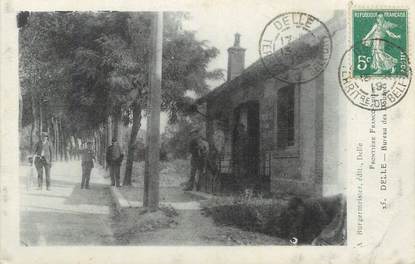 CPA FRANCE 90 " Delle, Bureau des douanes". / DOUANE