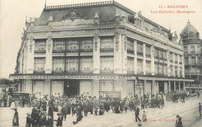 CPA FRANCE 90 " Belfort, Les Galeries Modernes".