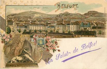 CPA FRANCE 90 " Belfort, Vue".