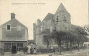 91 Essonne CPA FRANCE 91 " Champcueil, Place de l'église".