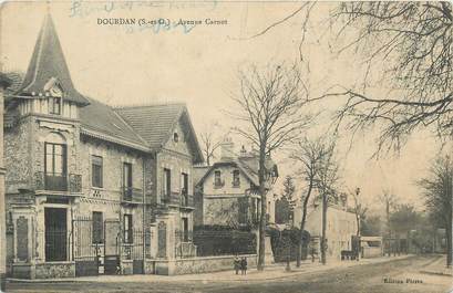 CPA FRANCE 91 " Dourdan, Avenue Carnot".
