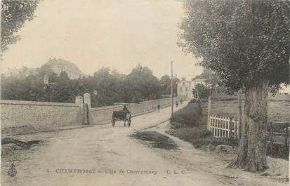 CPA FRANCE 91 " Champrosay, Côte de Champrosay".