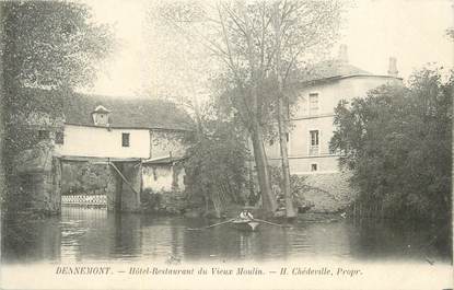 CPA FRANCE 91 " Dennemont, Hôtel restaurant du Vieux Moulin"