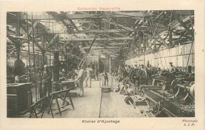 CPA FRANCE 91 "Corbeil, Atelier d'ajustage". /DECAUVILLE