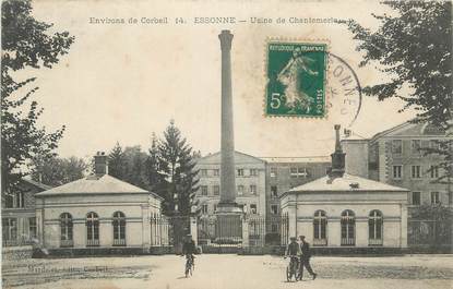 CPA FRANCE 91 "Essonnes, Usine de Chantemerle".