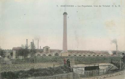 CPA FRANCE 91 "Essonnes, La Papeterie vue de Villabé".