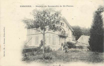 CPA FRANCE 91 "Essonnes, Maison de Bernardin de St Pierre".