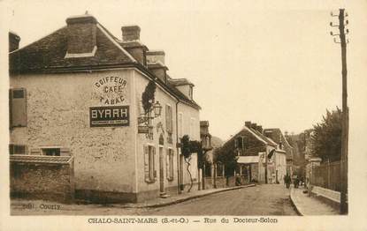 CPA FRANCE 91 "Chalo St Mars, Rue du Docteur Solon".