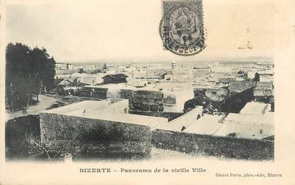 CPA TUNISIE "Bizerte, panorama de la vieille ville"
