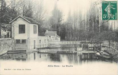 CPA FRANCE 91 "Athis Mons, Le moulin".