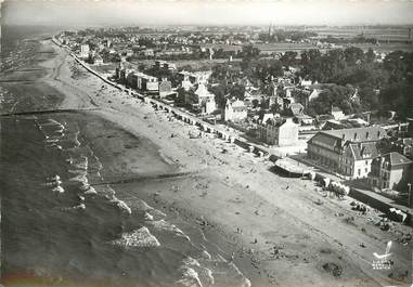 CPSM  FRANCE 14 "Saint Aubin sur Mer, la plage"