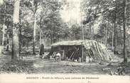 91 Essonne CPA FRANCE 91 "Brunoy, Forêt de Sénart, une cabinet de bûcheron".