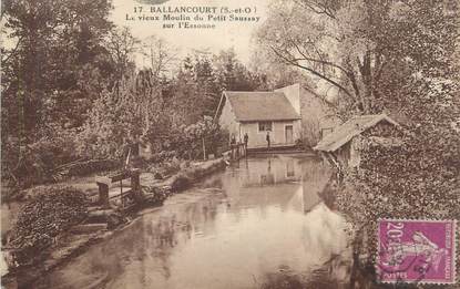 CPA FRANCE 91 "Ballancourt, Le vieux moulin à papier du Petit Saussay sur l'Essonne".