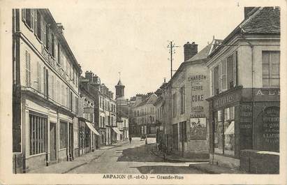 CPA FRANCE 91 "Arpajon, Grande rue".