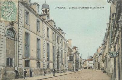 CPA FRANCE 91 "Etampes, Le collège Geoffroy St Hilaire"