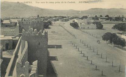 CPA TUNISIE "Gafsa, le camp"