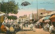 Tunisie CPA TUNISIE "Bizerte, Place de France, le marché arabe"