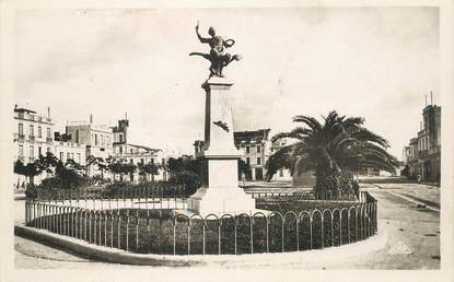 CPSM TUNISIE "Bizerte monument Garros"