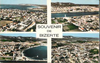 CPSM TUNISIE "Souvenir de Bizerte"