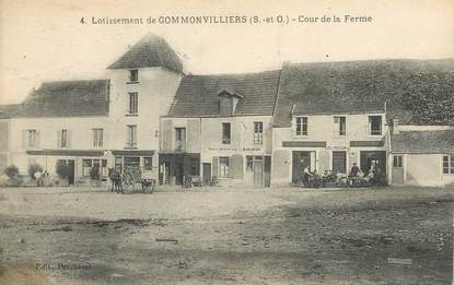 CPA FRANCE 91 " Gommonvilliers, Cour de la ferme".