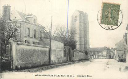 CPA FRANCE 91 " Les Granges le Roi, Grande Rue".
