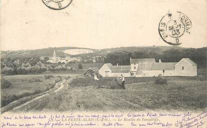 CPA FRANCE 91 " La Ferté Alais, Le moulin de Tanqueux".