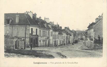 CPA FRANCE 91 "Longjumeau, Vue générale de la grande rue".