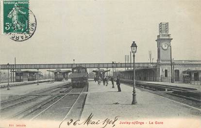 CPA FRANCE 91 "Juvisy sur Orge, La gare".
