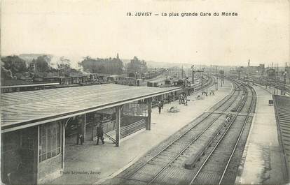 CPA FRANCE 91 "Juvisy, La gare"