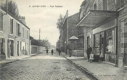 CPA FRANCE 91 "Juvisy - Viry, Rue Pasteur".