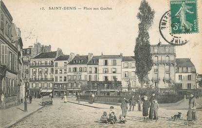 CPA  FRANCE 93 "Saint Denis, Place aux Gueltes"