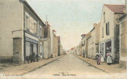 CPA FRANCE 91 "Lisses, Rue de Paris".